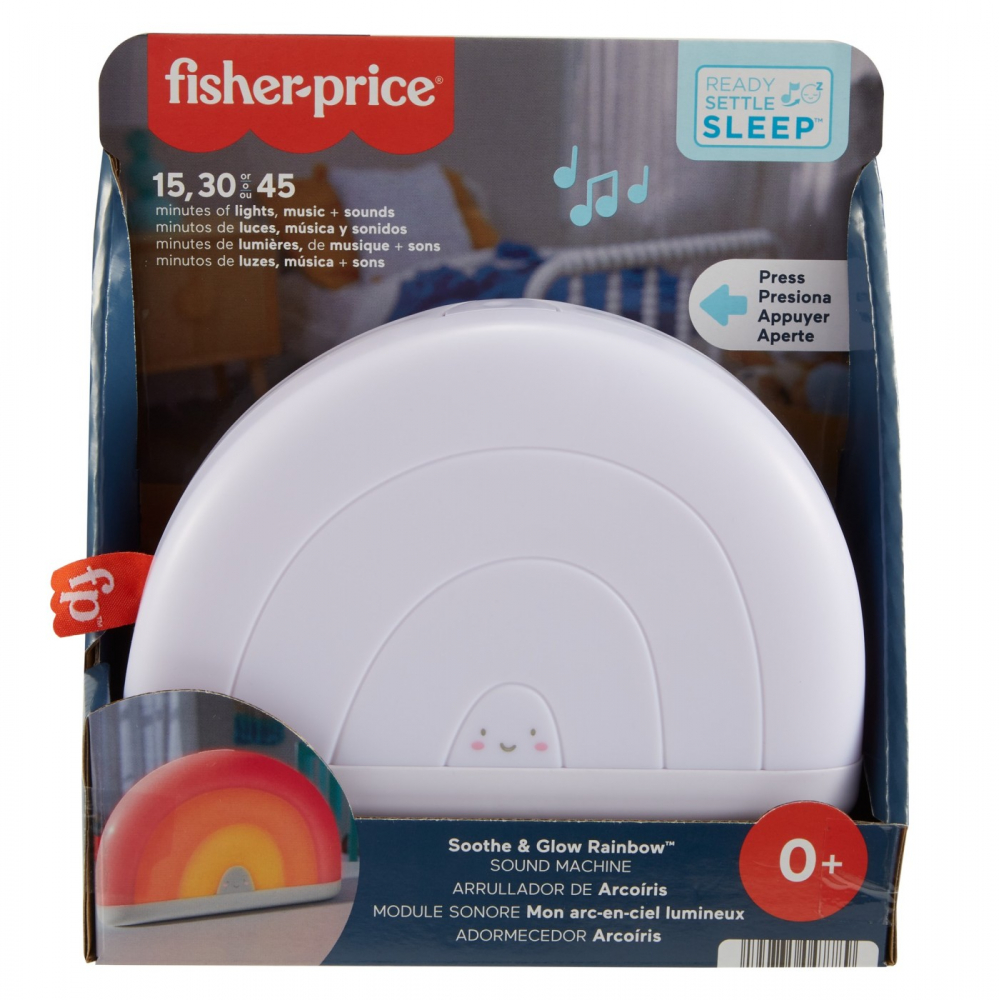 Lampa Muzicala Fisher-Price Soothe & Glow Rainbow