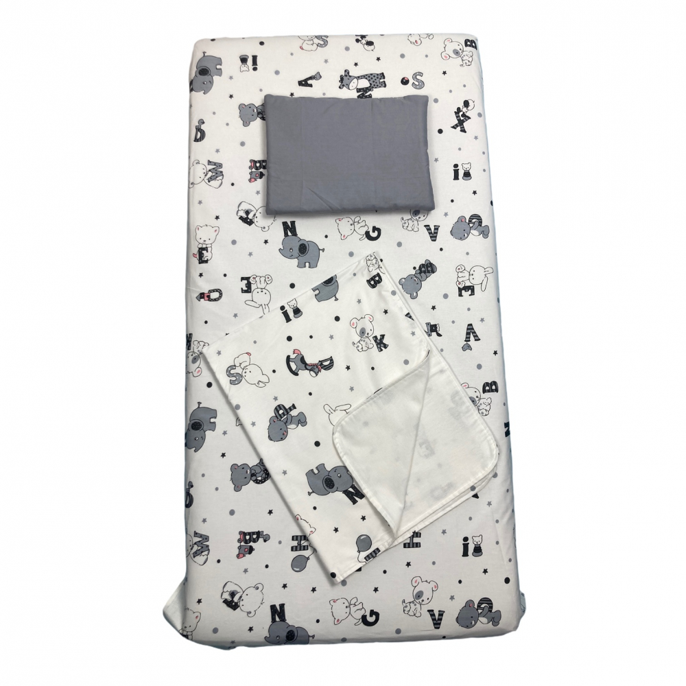Set 3 piese Deseda Litere nazdravane 140x70 cm