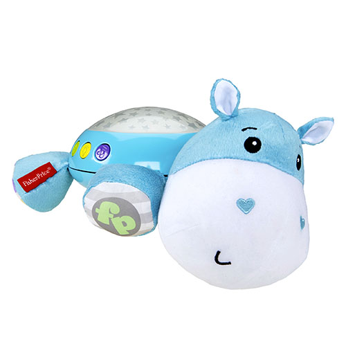 Lampa de veghe Fisher Price Hipopotam Albastru - imagine 3