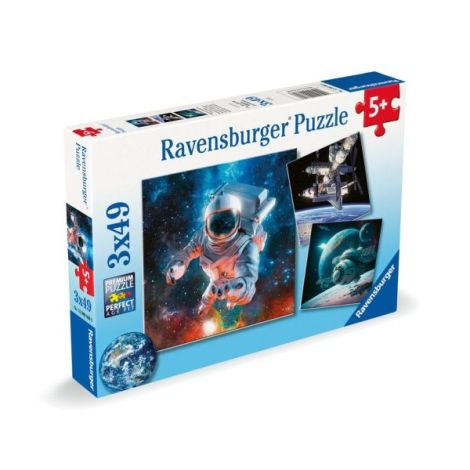 Puzzle Spațial Ravensburger 3x49 piese - imagine 4