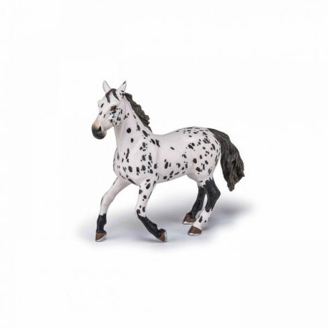Papo Iapa Appaloosa Neagra Figurina Realista - imagine 3