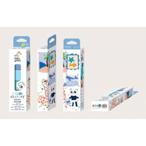 Set Creioane Cerate Haku Yoka Ocean | Eco-Friendly - imagine 4