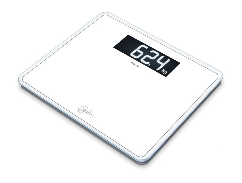 Cantar Beurer GS410 Alb, 200kg, Ecran XXL