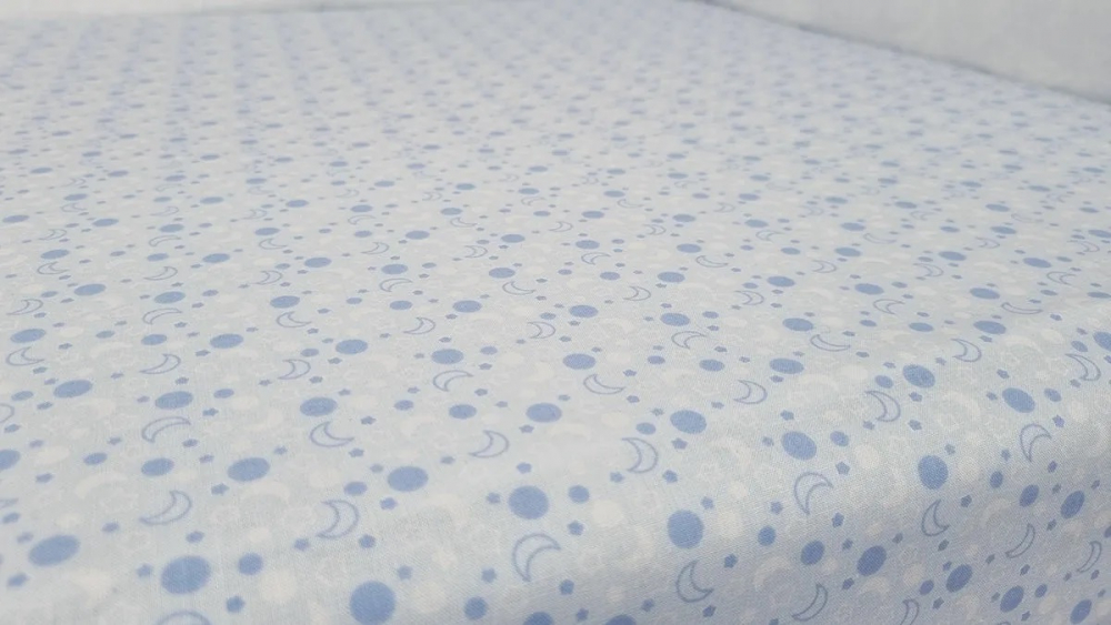 Cearceaf Blue Moon Bumbac KidsDecor 70x110 cm