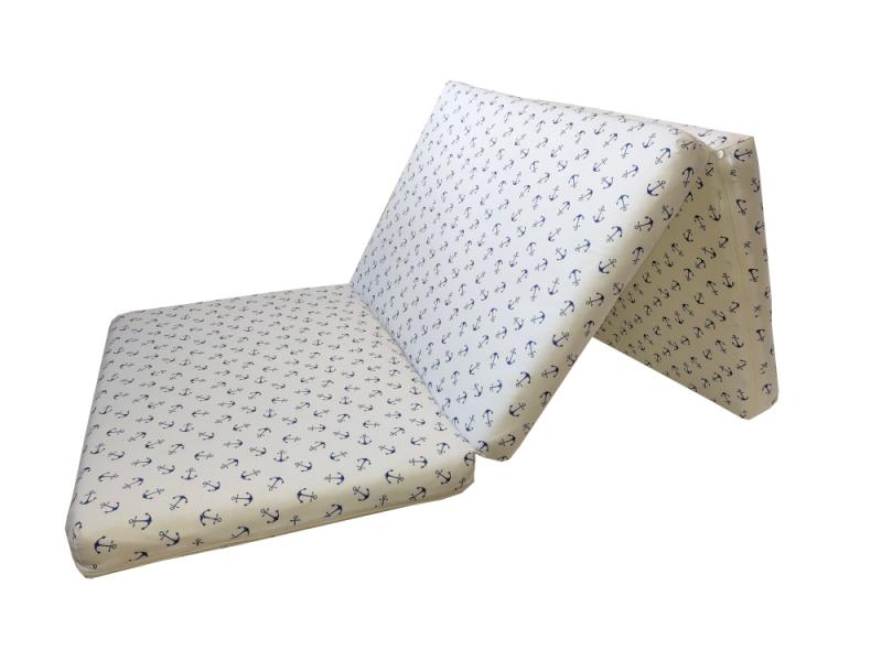 Saltea Pliabilă MyKids Ancora Alb, Multifuncțională - imagine 3