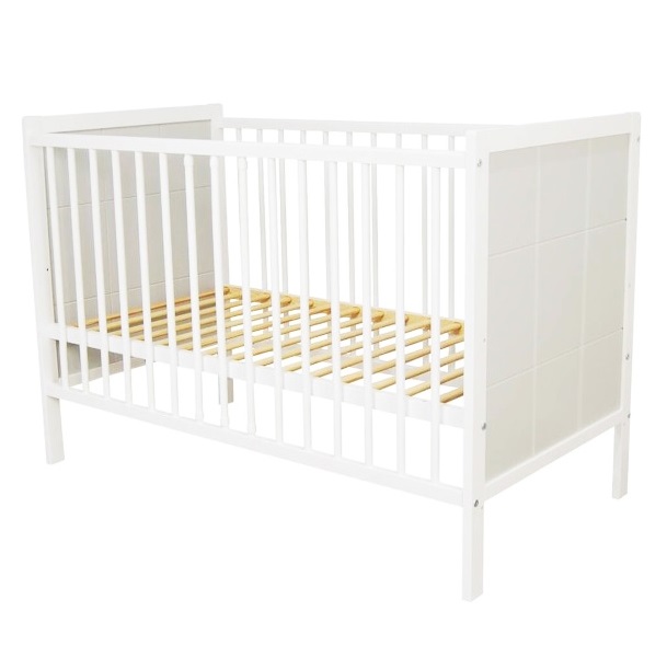 Pătuț Cezar Alb 120x60 cu Sertar - imagine 6