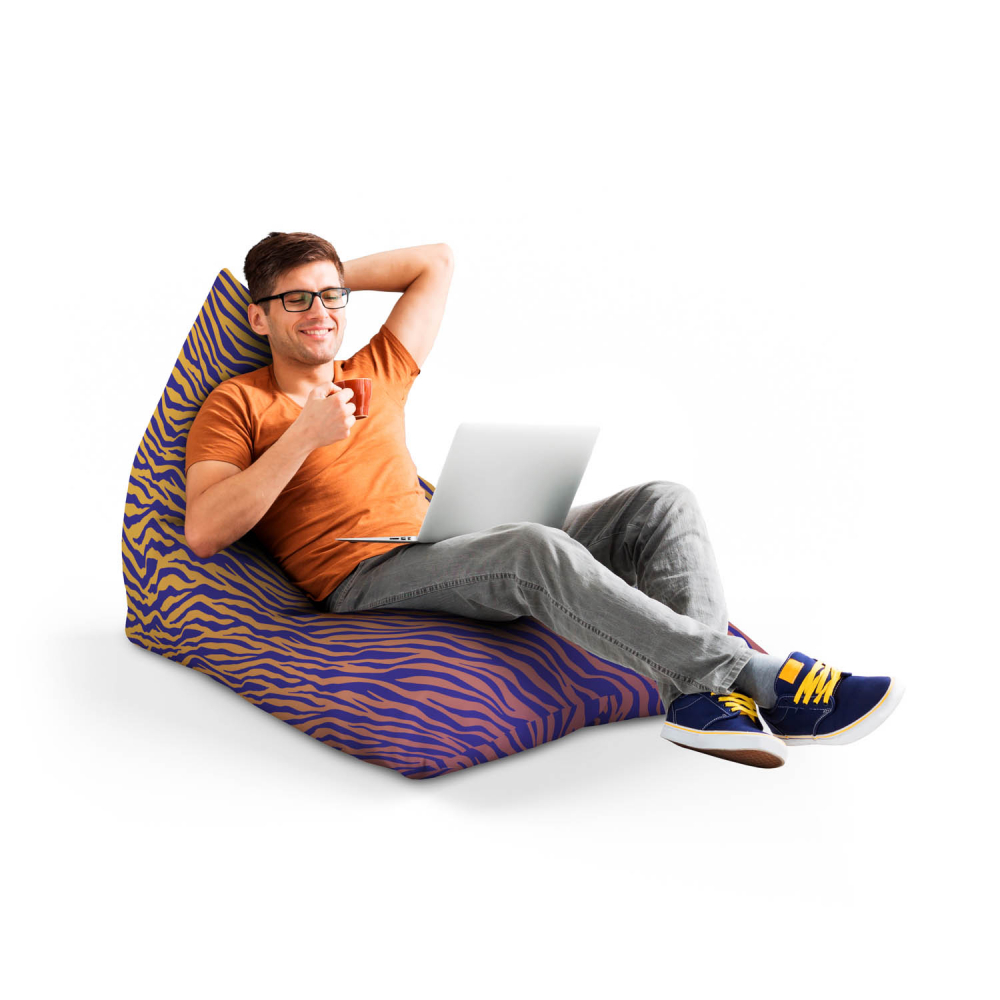 Fotoliu Puf Zebra Updeco, Relaxare Premium - imagine 4