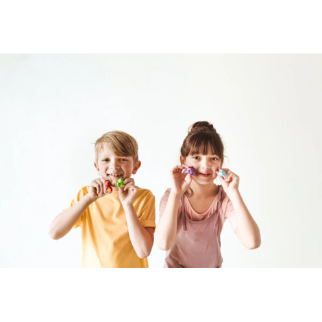 Plastilina Ooly Creatibles - Set DIY 4 culori cu uscare la aer - imagine 5