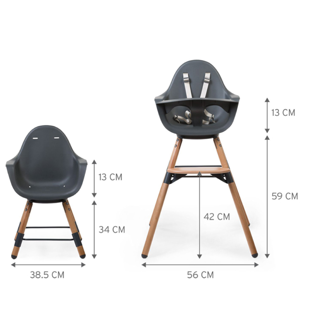 Scaun masă Childhome Evolu One.80 Reglabil - imagine 5