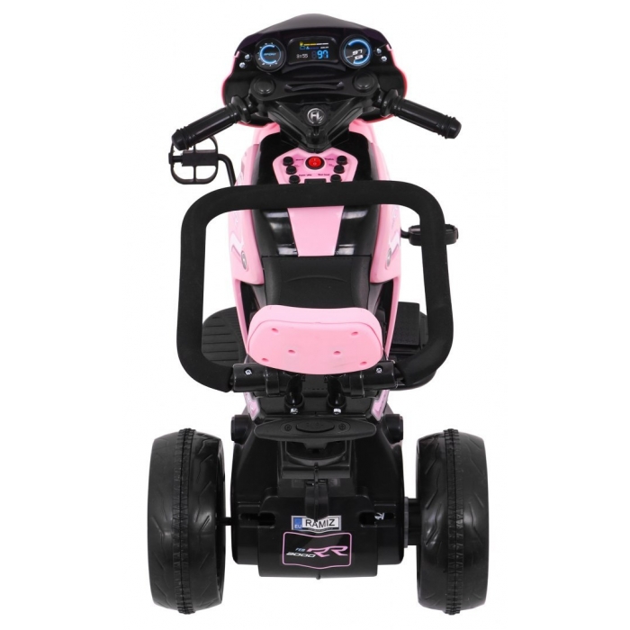 Motocicleta Electrica Roz Ramiz 20W cu Maner - imagine 7