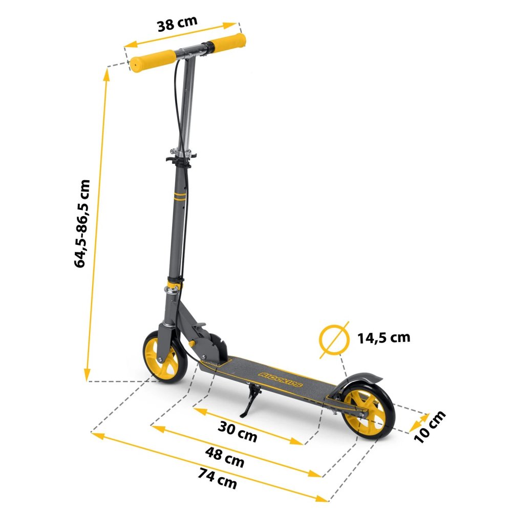Ricokids Kodi - Trotineta Pliabilă pentru Copii - imagine 8