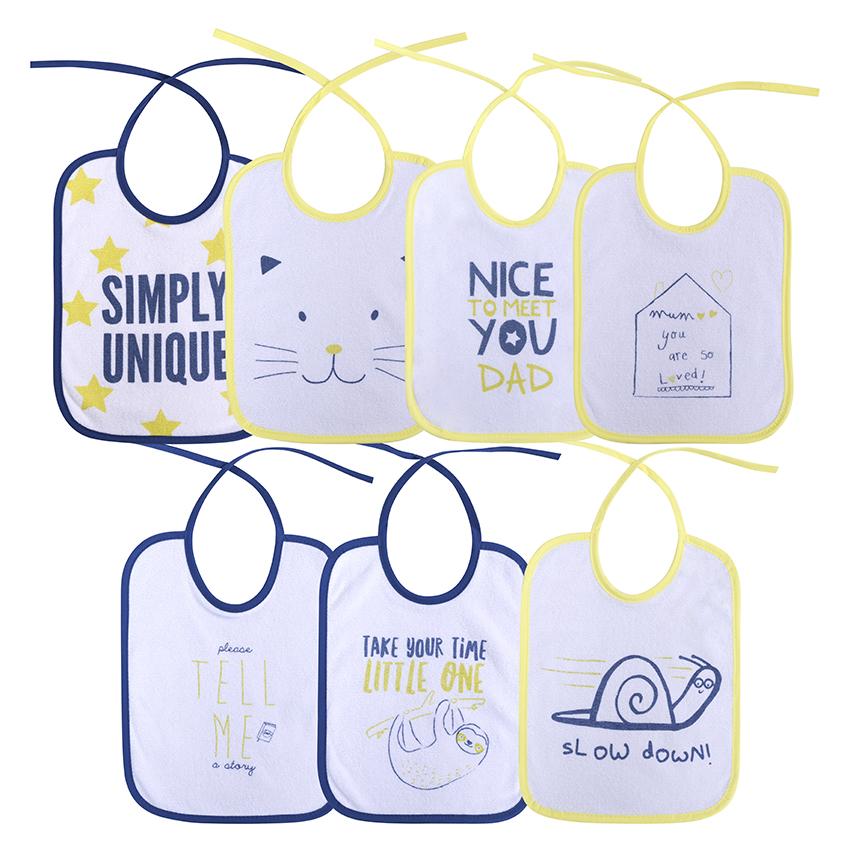 Set 7 Bavete Bumbac Lorelli cu Snur - imagine 9