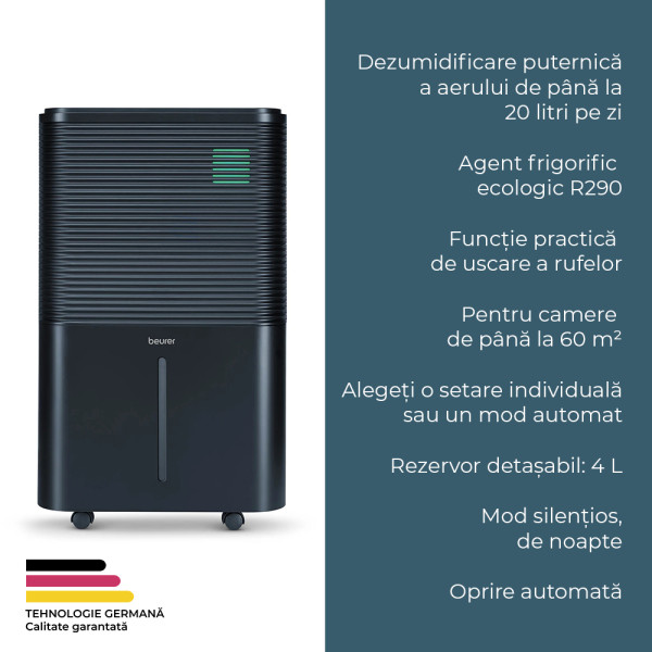 Beurer LE 250 - Dezumidificator Aer Puternic - imagine 3