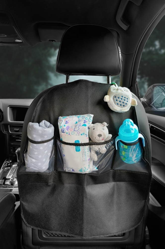 Organizator și Protectie Scaun Auto Caretero Black - imagine 3