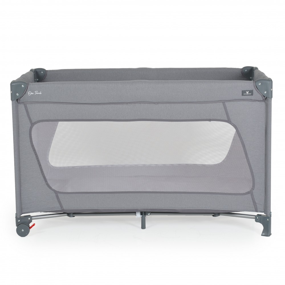 Patut Pliabil Cangaroo One Touch - Gri Inchis - imagine 2