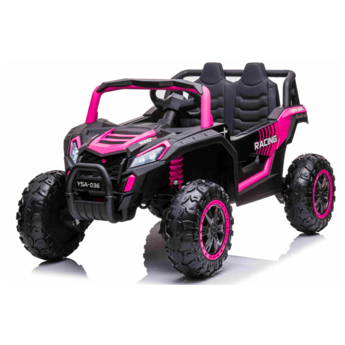 Masinuta Electrica Buggy UTV 2000 Roz - Autokids