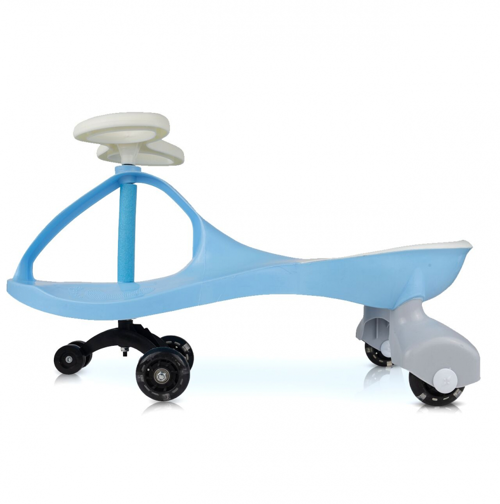 PlasmaCar Malplay Blue, Fără Pedale, Roti Luminoase - imagine 5