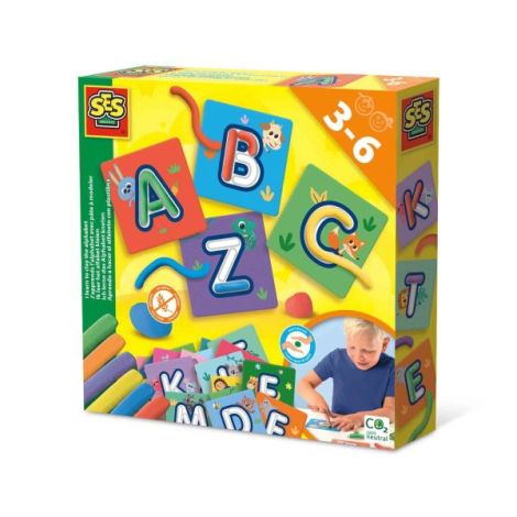 Set Litere Plastilina Ses Creative | Invățare Jucausă