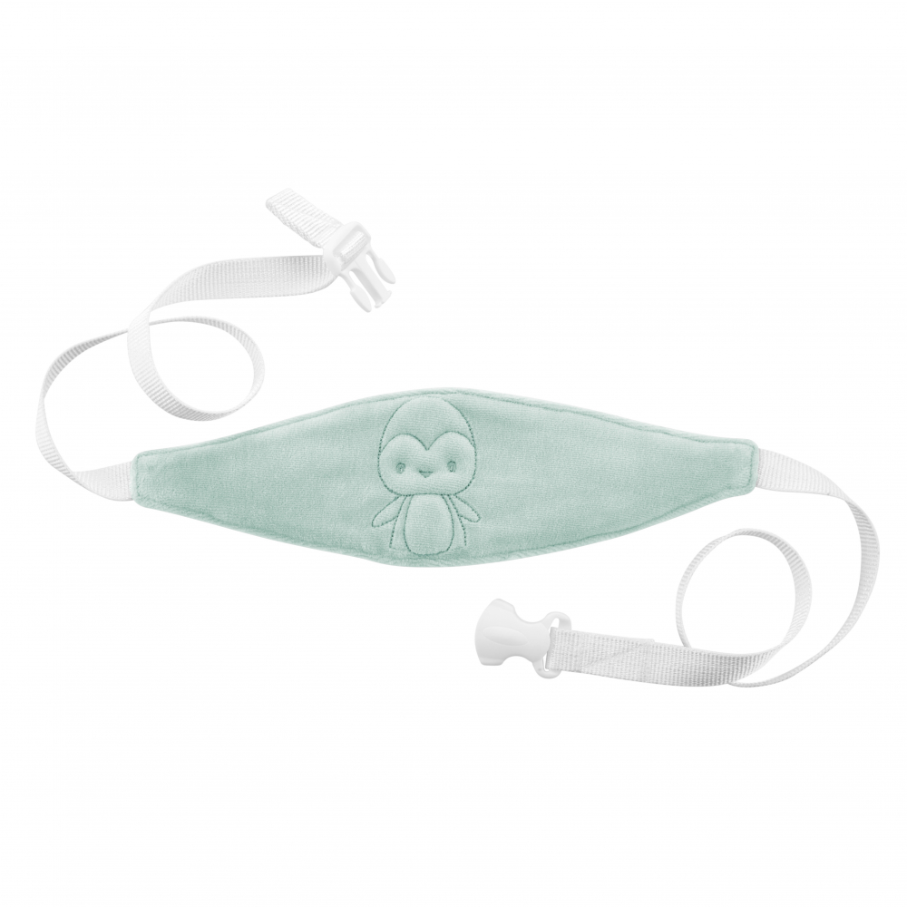 BabyJem Strap Pinguin Mint Suport Cap Scaun Auto - imagine 2