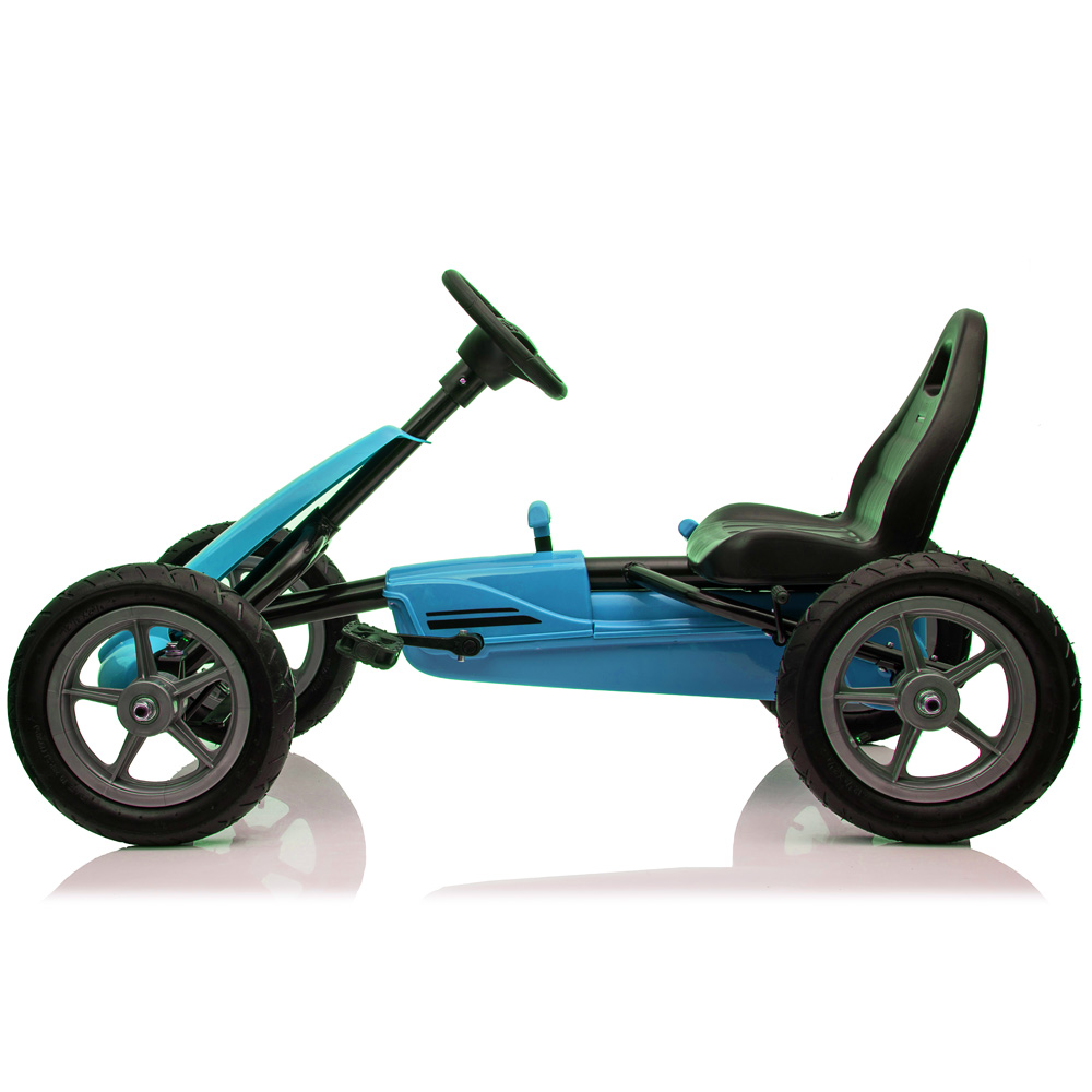 Kart Pedale Karera Albastru Kidscare | 4-9 Ani