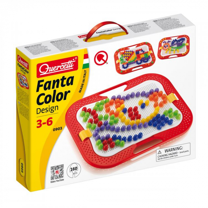 Fantacolor Design D15 Quercetti - Joc Mozaic Creativ