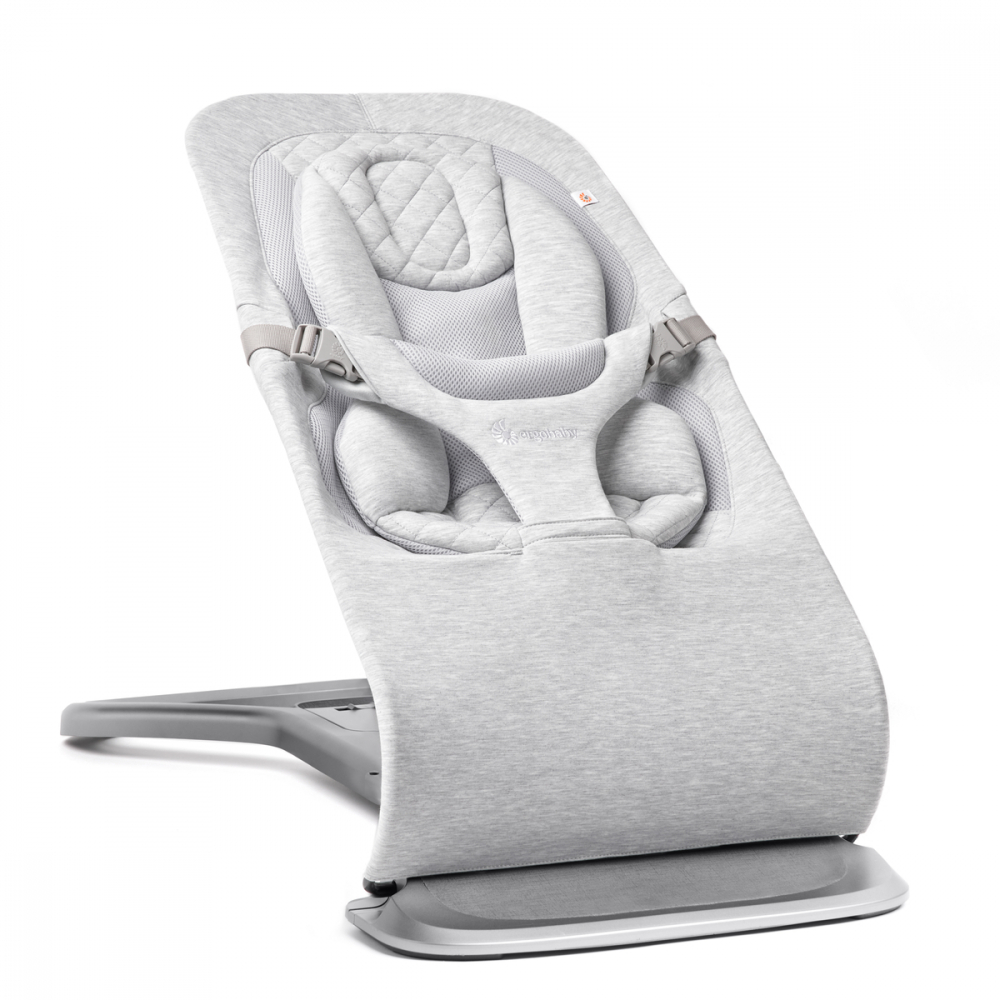 Balansoar Ergobaby Evolve 3in1 Gri Light Grey - imagine 4