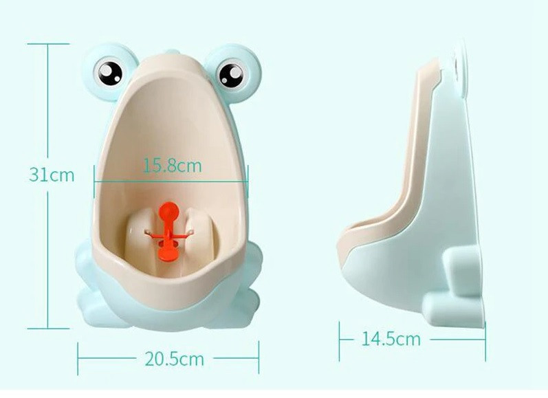 Pisoar Broscuta 2 Bleu Drool | Montare pe Perete - imagine 6