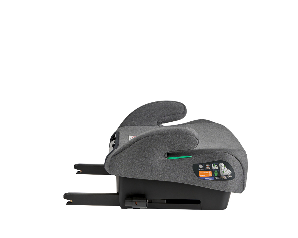 KikkaBoo i-Boost Gri ISOFIX - Scaun Auto Sigur 125-150cm - imagine 5