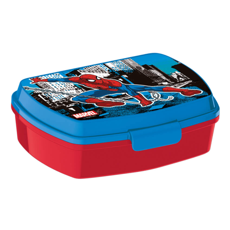 Cutie Prânz Safta Spiderman, Rezistentă, Fără BPA