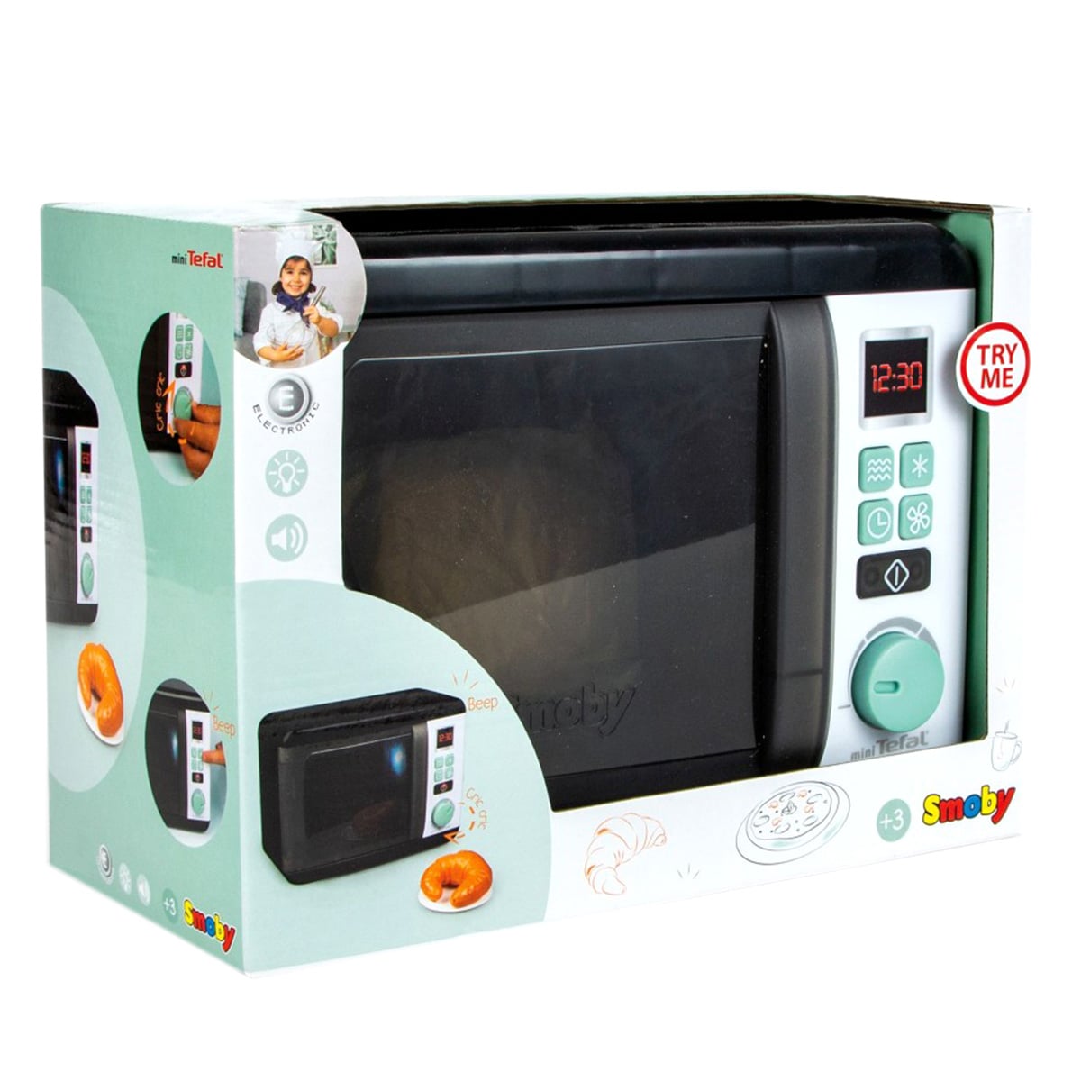 Cuptor cu Microunde Smoby Mini Tefal, cu Sunete