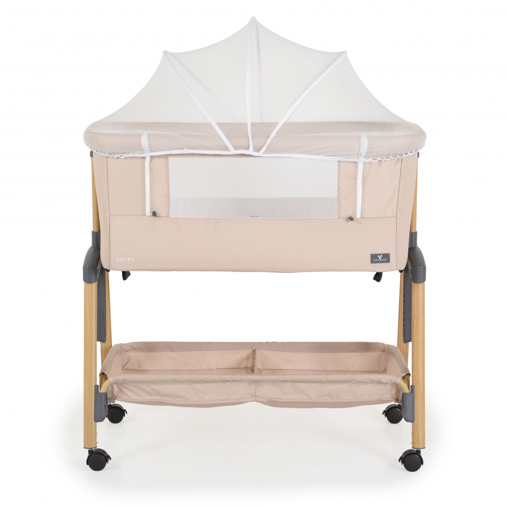 Patut Co-Sleeper Cangaroo Adoro Khaki - 799 Lei - imagine 3
