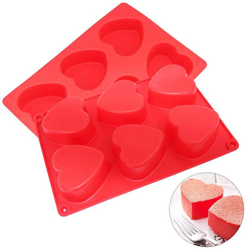 Forma Silicon Inima 6 Briosе Kitchenware