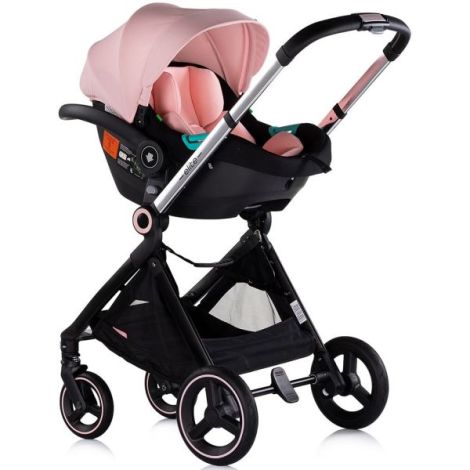 Carucior Chipolino Elite 3 in 1 Roz Marshmallow - imagine 15