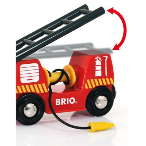 Stație de Pompieri Brio 33833 - Trenulete Lemn - imagine 6