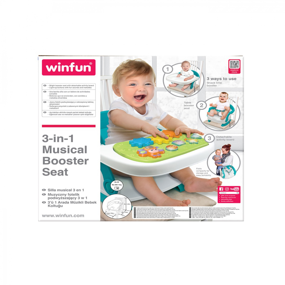 Scaun de masa 3 in 1 Winfun Portabil