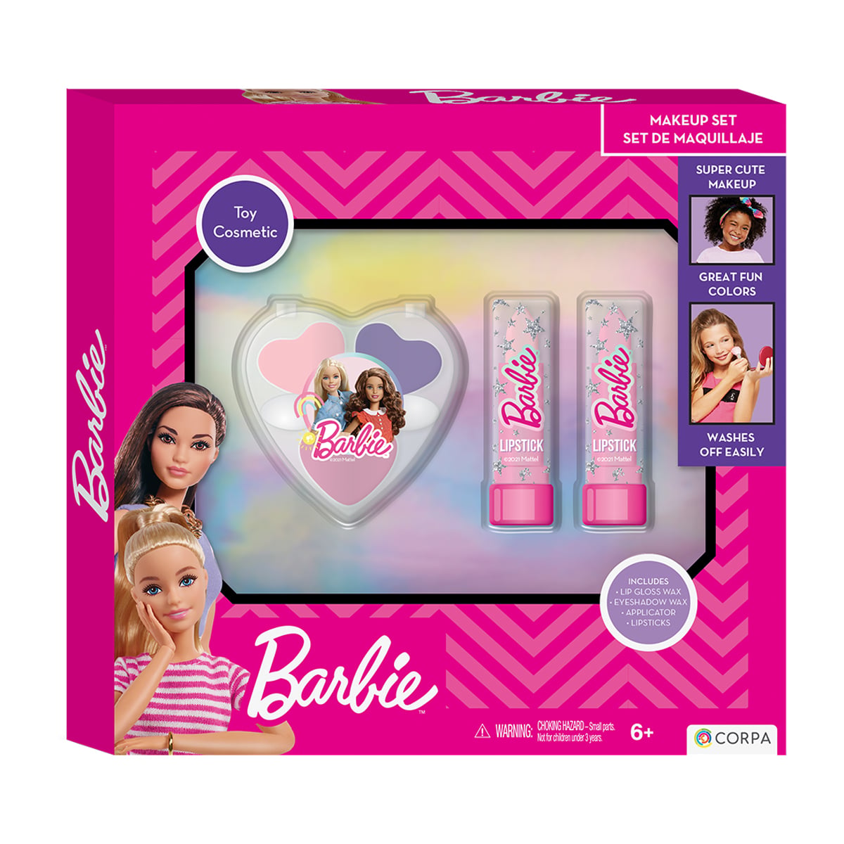 Set Mini Machiaj Barbie | 4 Produse Cosmetice