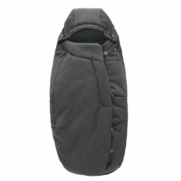 Sac carucior Maxi-Cosi Footmuff Sparkling Grey - imagine 3
