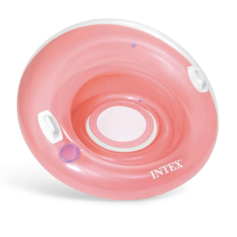 Colac Gonflabil Intex Tip Fotoliu Roz