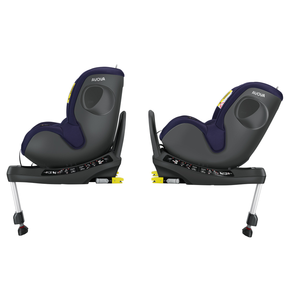 Scaun Auto Avova Sperber-Fix 61 Atlantic Blue i-Size - imagine 3