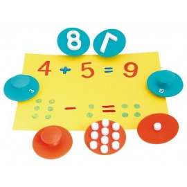 Set 20 Stampile Cifre Moje Bambino
