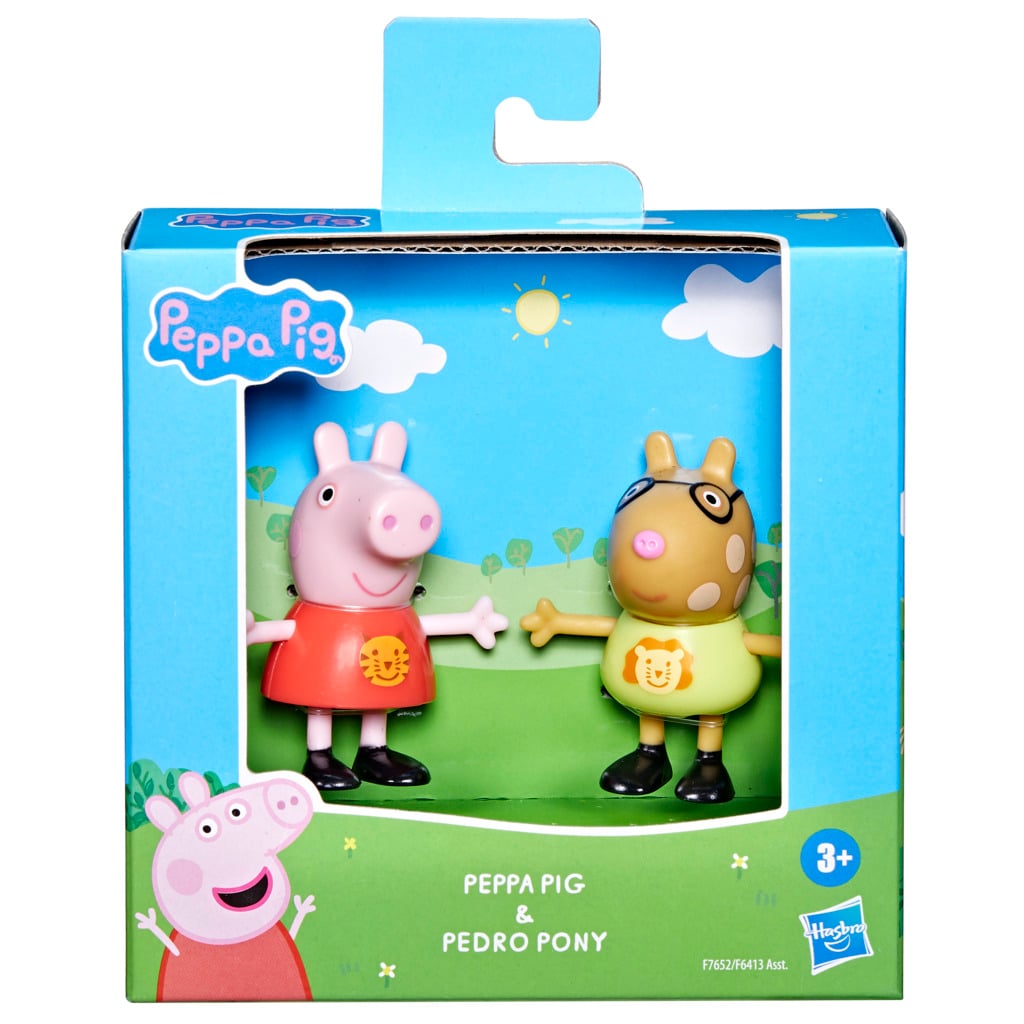 Set 2 Figurine Peppa Pig si Pedro Pony, 7 cm