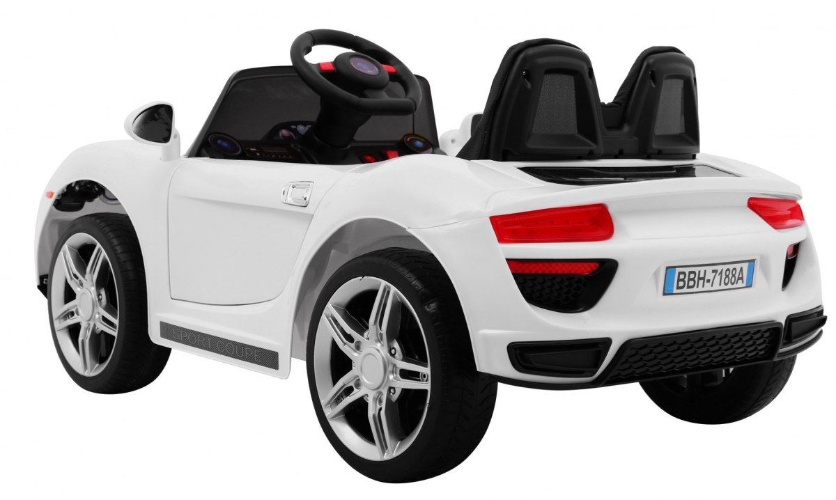 Mașinuță Electrică Roadster 12V 70W Alb - imagine 5