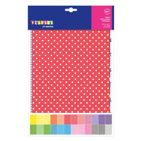 Set 48 coli fetru imprimat Playbox