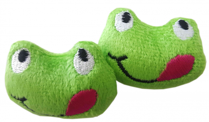 Set 2 Brocuțe Plușate Colorart, Verde