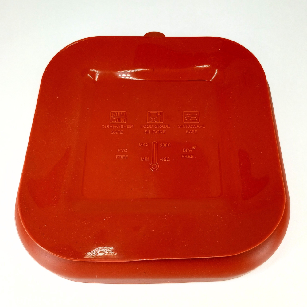 Farfurie Coccorito Red Compartimentată