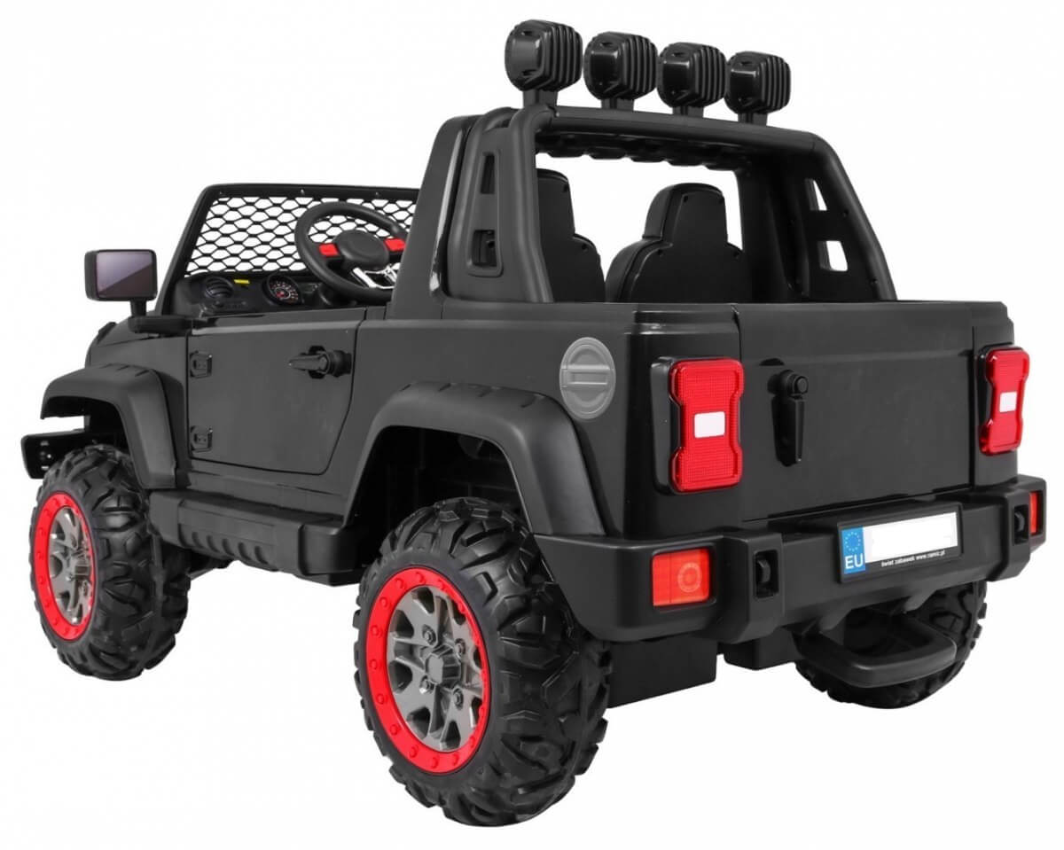 Mașinuță Electrică 4x4 2 Locuri Negru - imagine 4