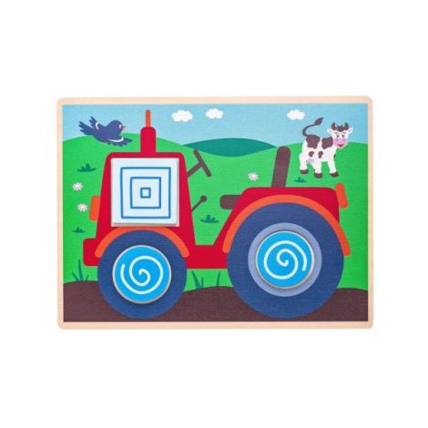 Joc Sortare Forme Woodyland | Jucarie Lemn - imagine 7