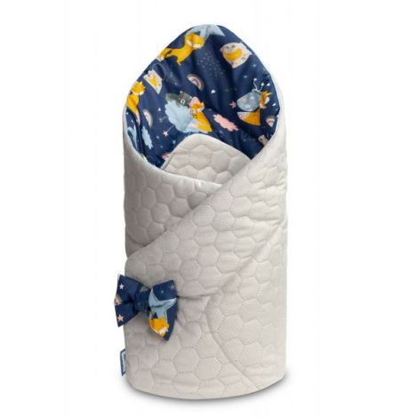 Sensillo Velvet Wrap Albastra 75x75 cm - imagine 2