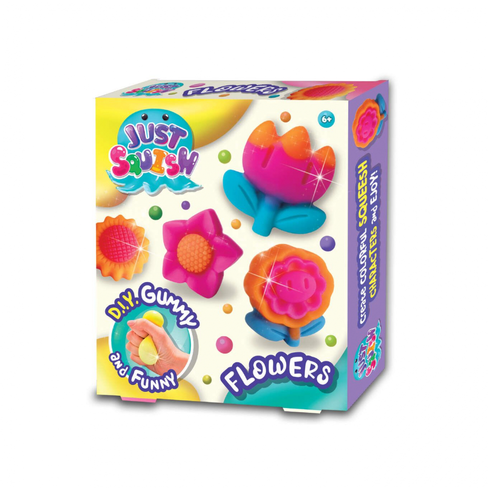Kit DIY Creează Squish Flori Strigo | +6 ani