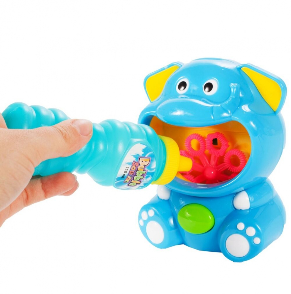 Generator Baloane Sapun Malplay Elefant Albastru - imagine 2